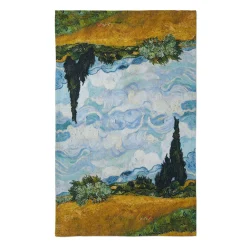The Met Store Van Gogh Wheat Field with Cypresses Tea Towel* Decorative Accents