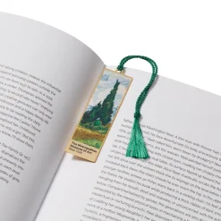 The Met Store Van Gogh Wheat Field with Cypresses Bookmark* Office