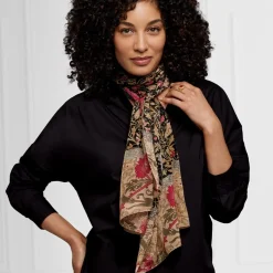 The Met Store William Morris Compton Oblong Silk Scarf* Scarves & Wraps