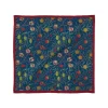 The Met Store William Morris Pomegranate Cotton-and-Silk Pocket Square* Small Accessories