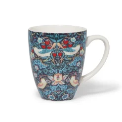 The Met Store William Morris Strawberry Thief Covered Mug with Tea Infuser* Tableware