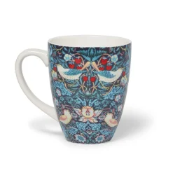 The Met Store William Morris Strawberry Thief Covered Mug with Tea Infuser* Tableware