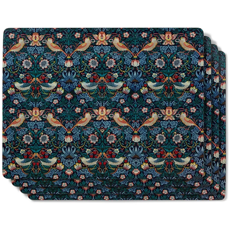 The Met Store William Morris Strawberry Thief Placemats* Tableware