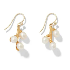 The Met Store Willow Catkins Pearl Drop Earrings* Earrings